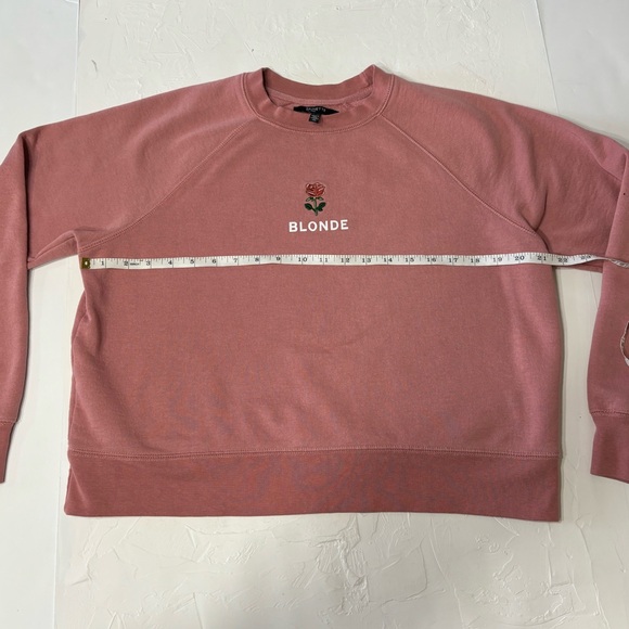 Brunette The Label Pink Rose “Blonde” Sweater - Picture 6 of 7